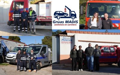 40 años de Grúas MADIS: experiencia y asistencia en carretera en Valencia