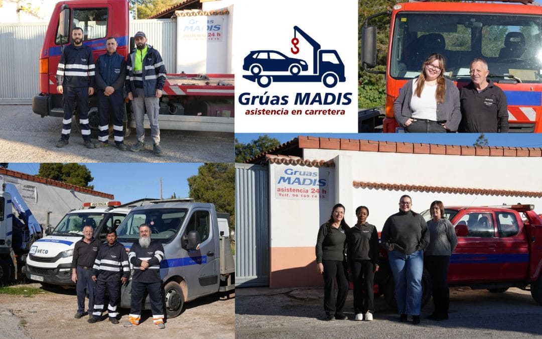 40 años de Grúas MADIS: experiencia y asistencia en carretera en Valencia