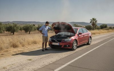 Coche sobrecalentado o con humo: señales de peligro y cómo actuar